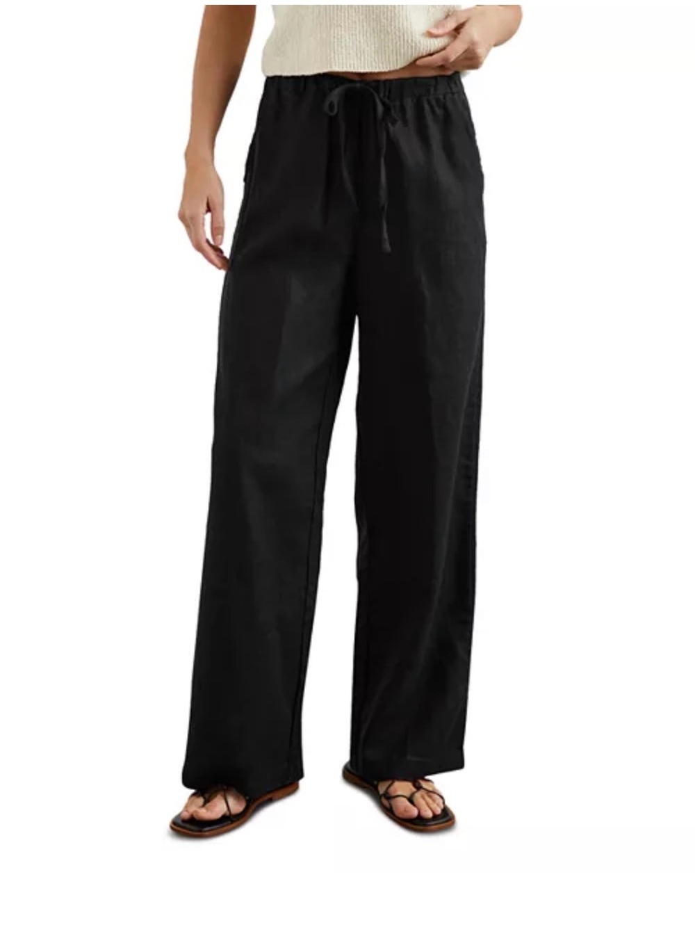 Rails Emmie 100% linen pants Sz M